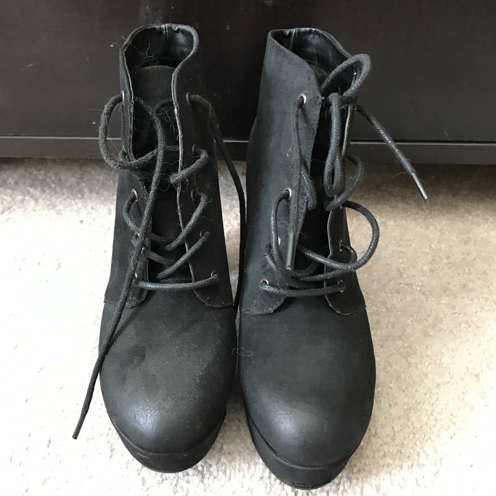 Black booties